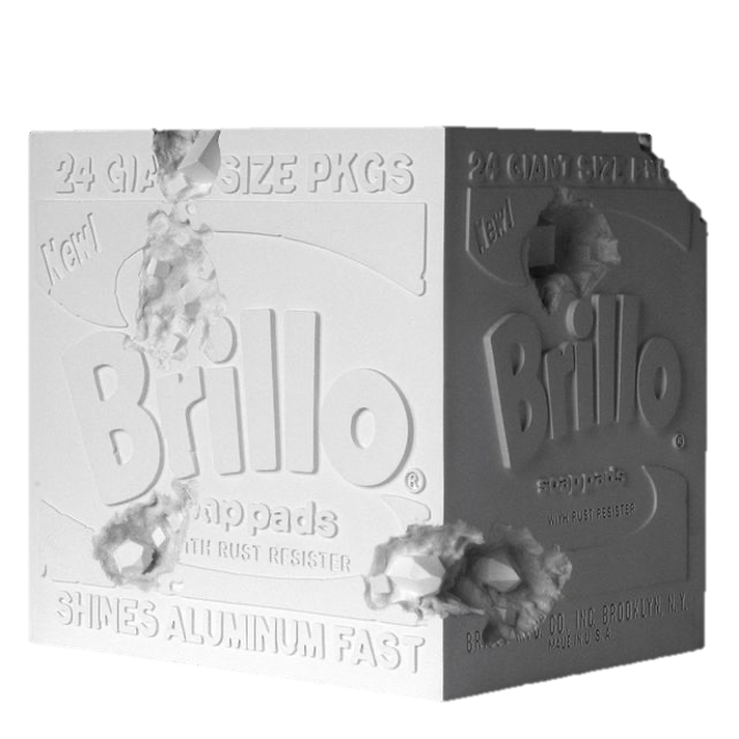 Eroded Brillo Box