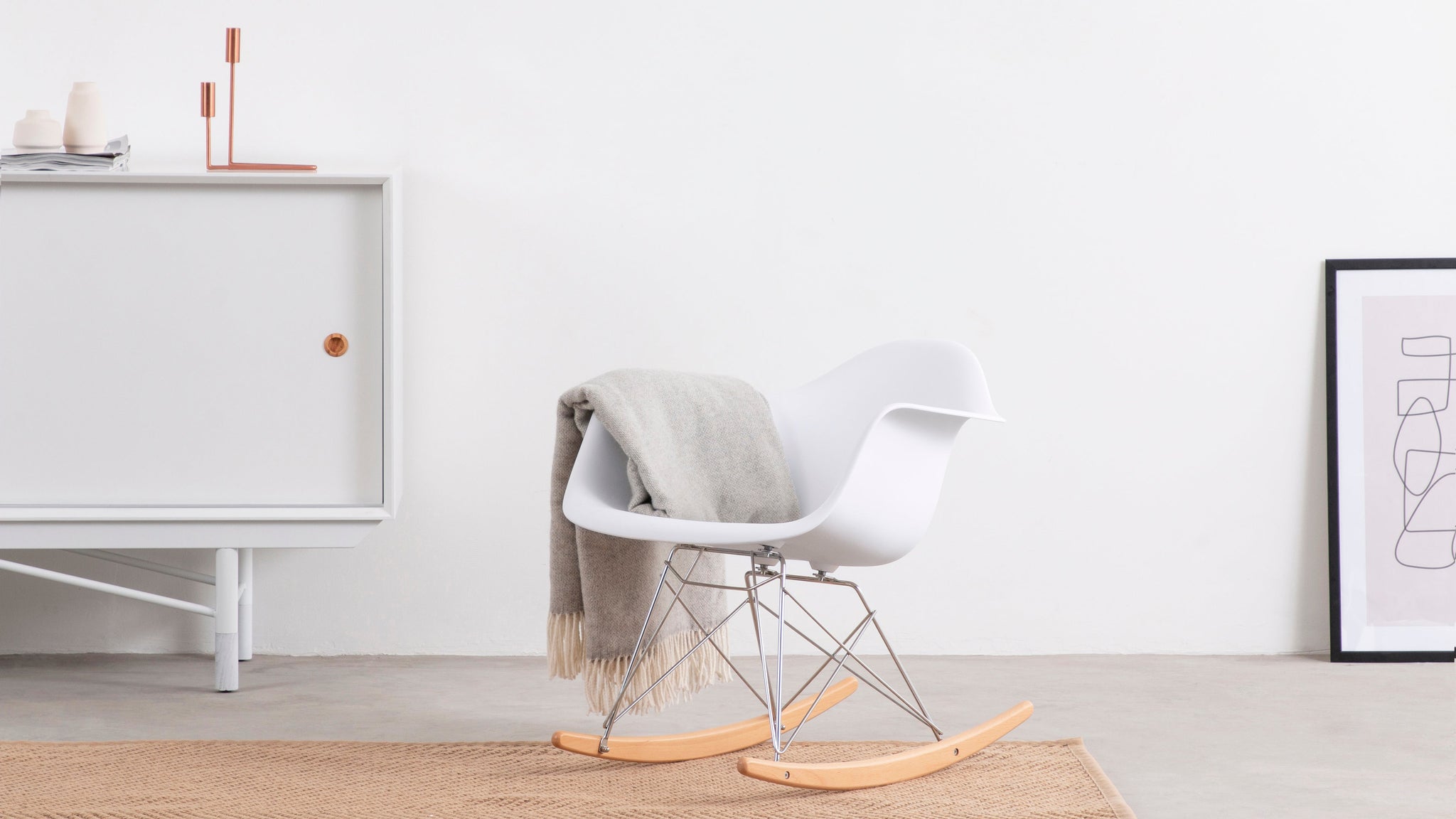 Rocker - Rocker Chair, White