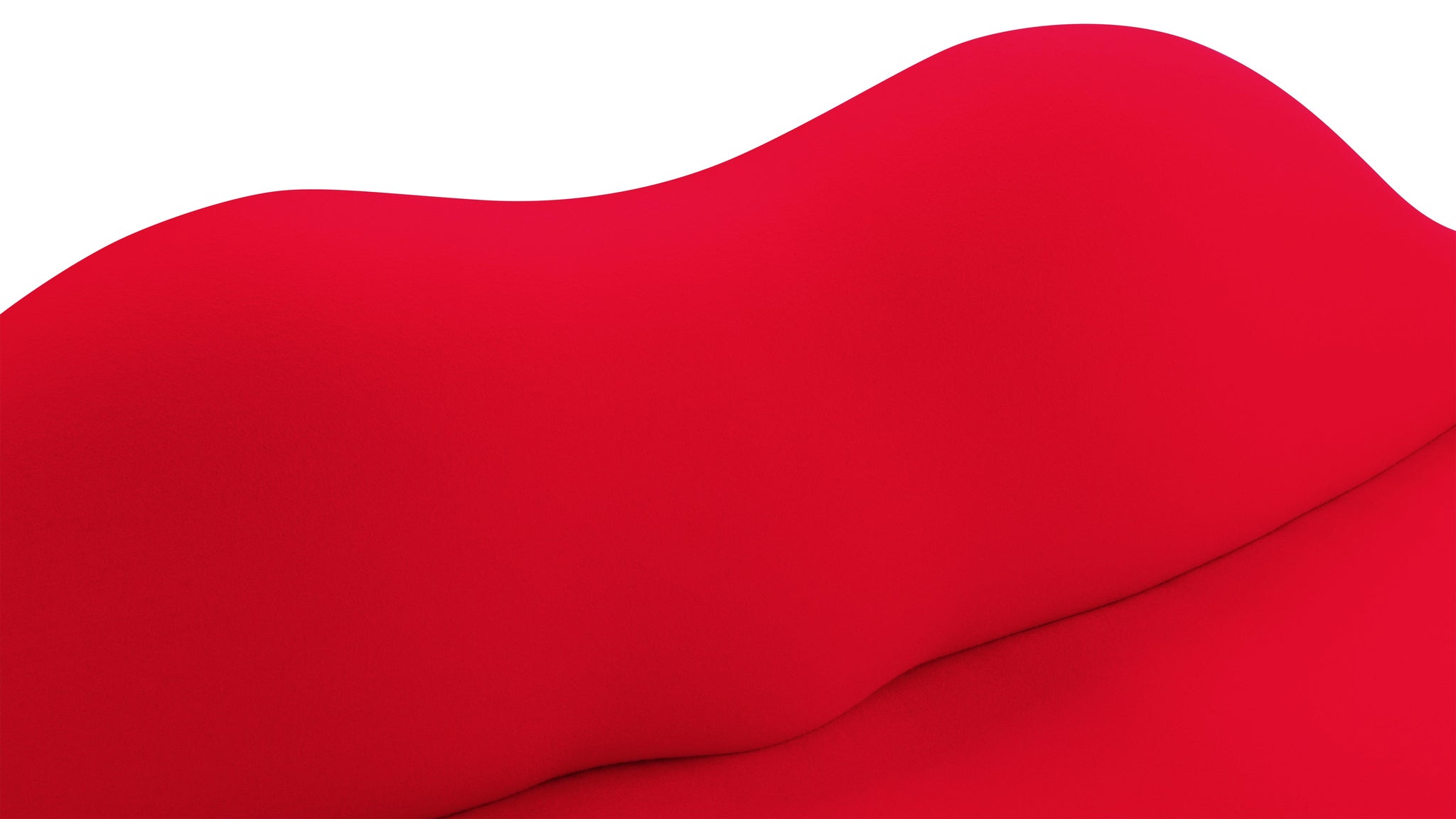 Bocca - Bocca Sofa, Scarlet Wool