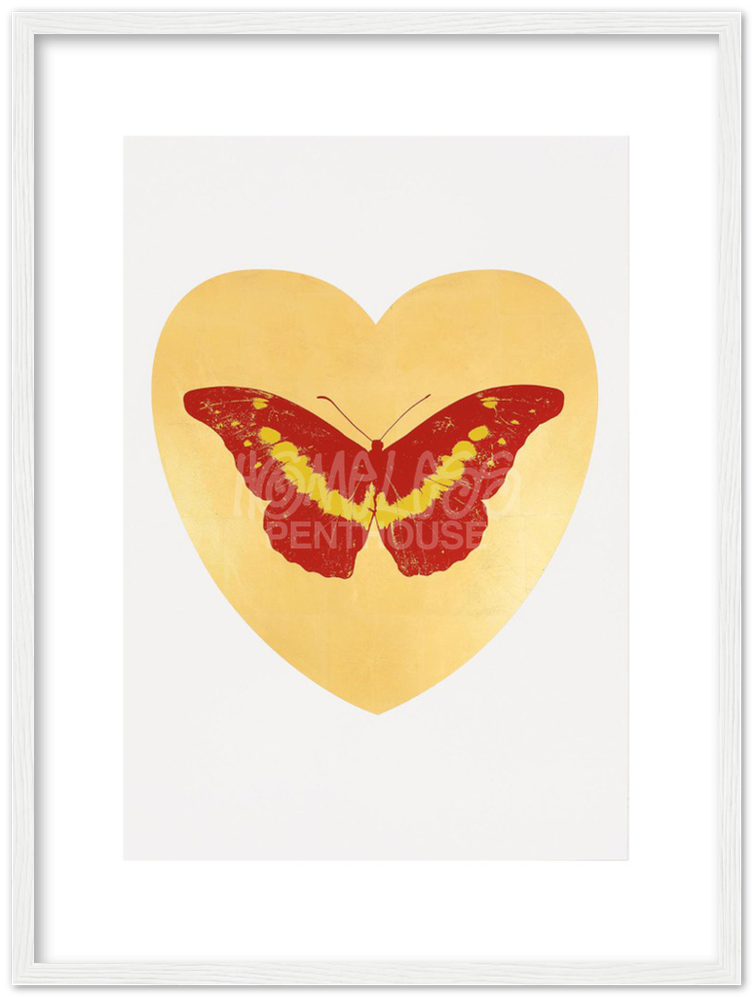 Framed Butterfly by Hirst