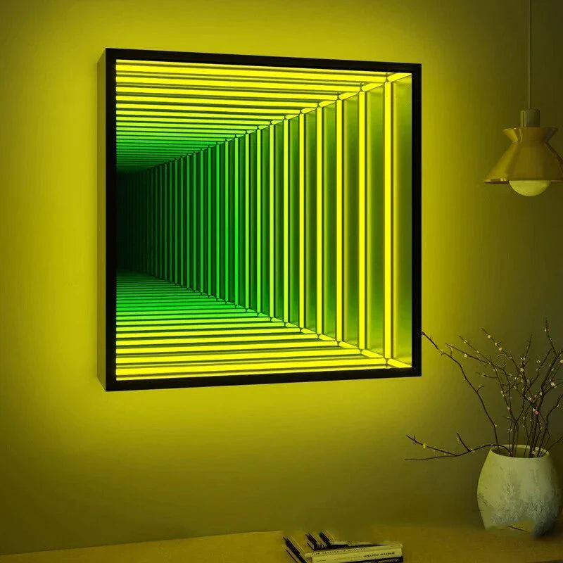 Square Infinity Mirror